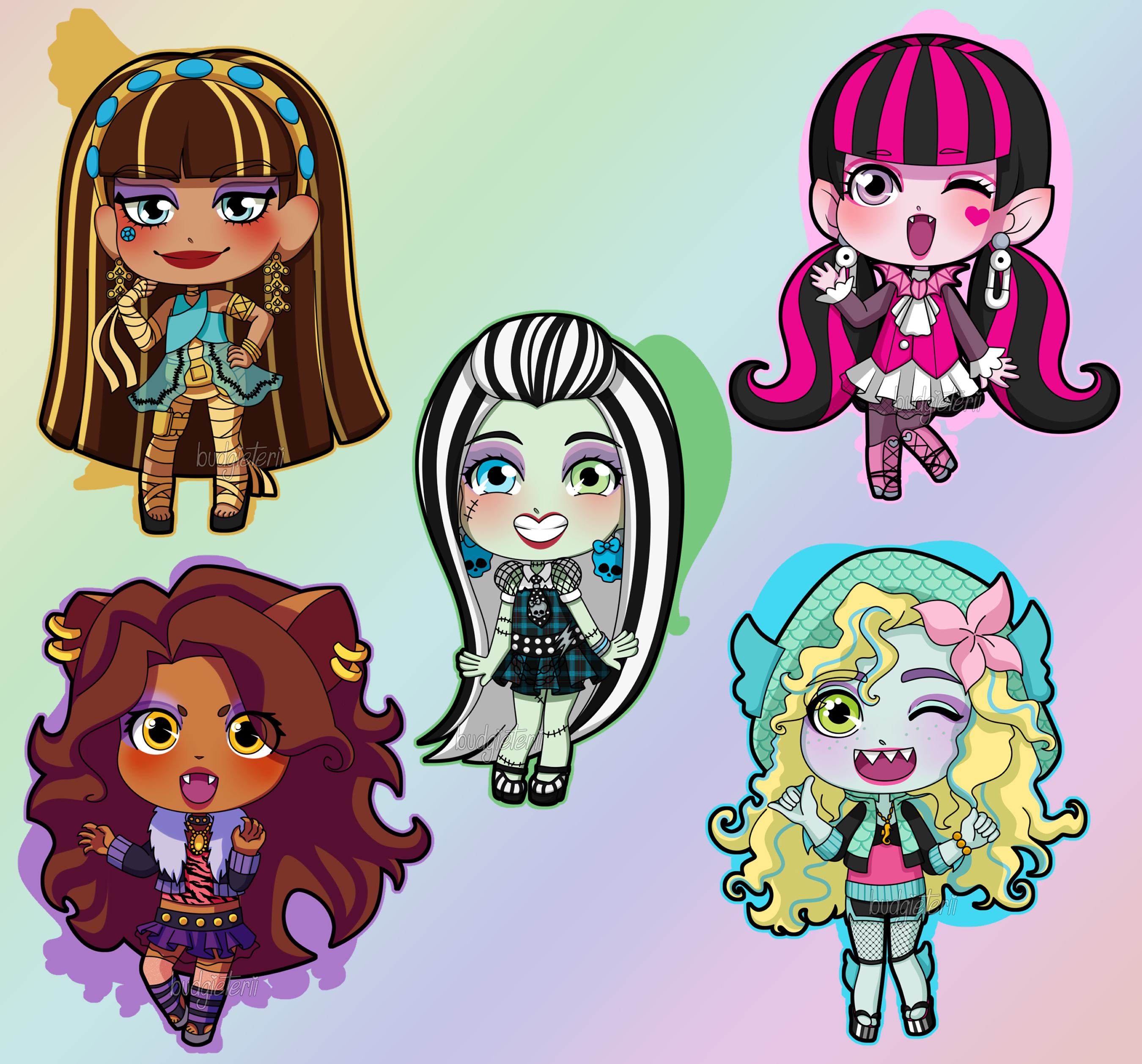 monster high fan art by budgieterii